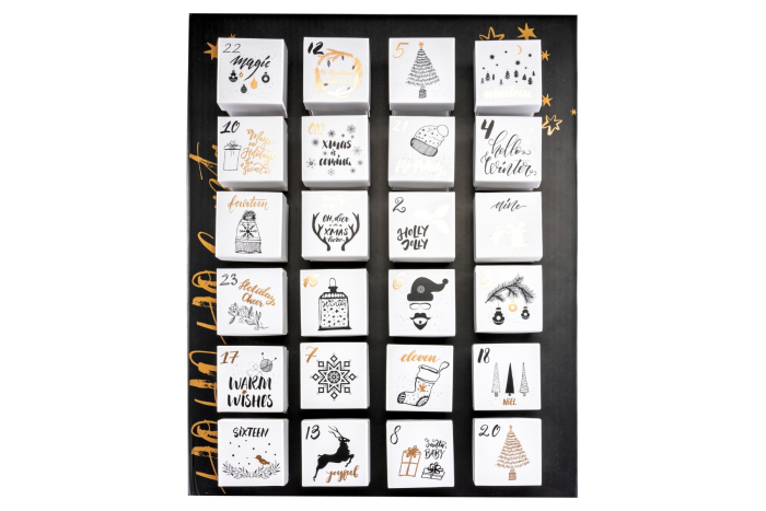 Adventskalender Nordpol zum selbst befüllen 48x38x6/7 cm 1007KALENDERx 