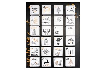 Adventskalender Nordpol zum selbst befüllen 48x38x6/7 cm 1007KALENDERx 