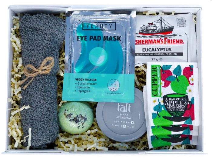 Geschenkset "Premium Geschenkbox Wellness für Männer" G33180_07 