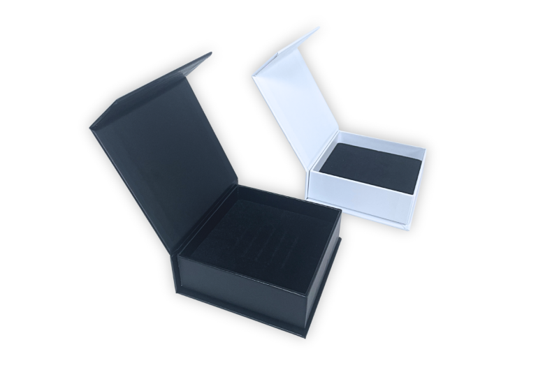Schmuckbox mit Inlay versch. Farben 1007SB9