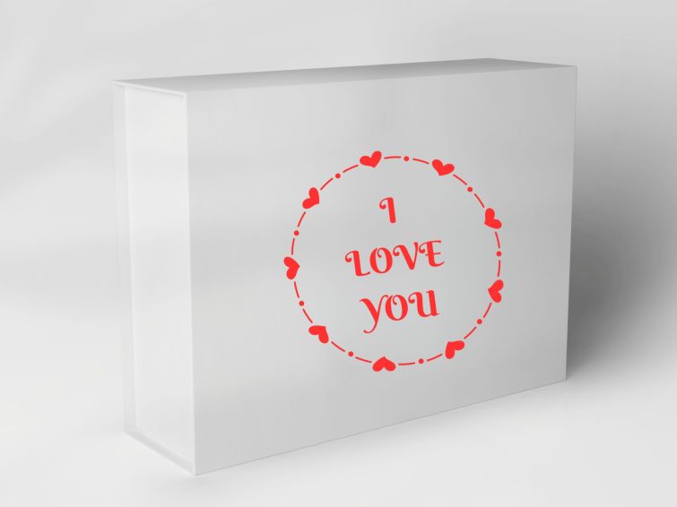 Geschenkbox "I love you" 1007M1_