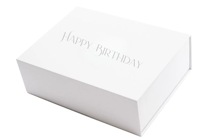 Geschenkbox "Happy Birthday" versch. Farben und Größen 1007M16_