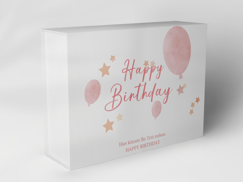 Geschenkbox Geburtstag 7 ab Lager oder individualisierbar