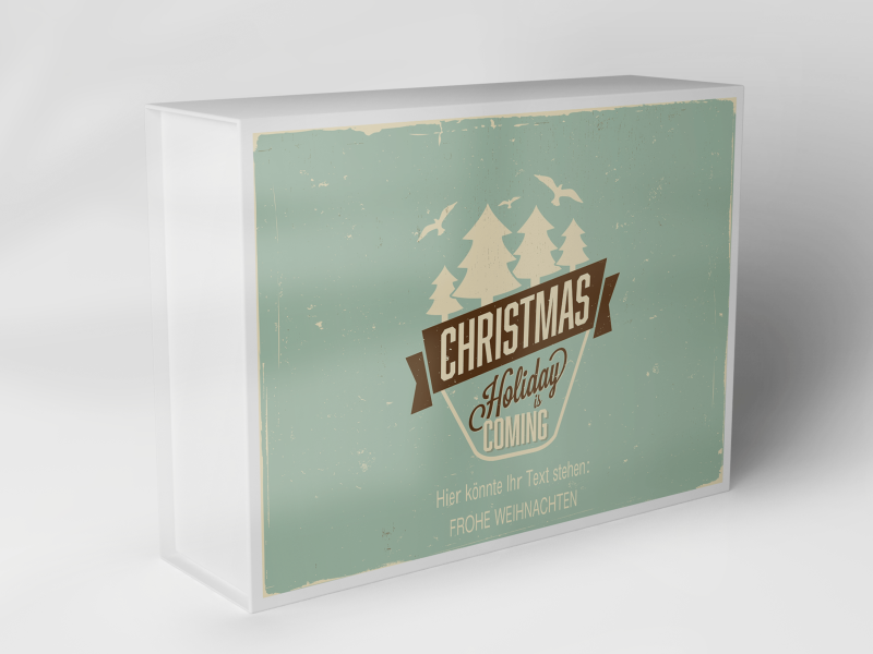 Personalisiertes XL Bier Mit Name Im Wichtel-Design Zu Weihnachten