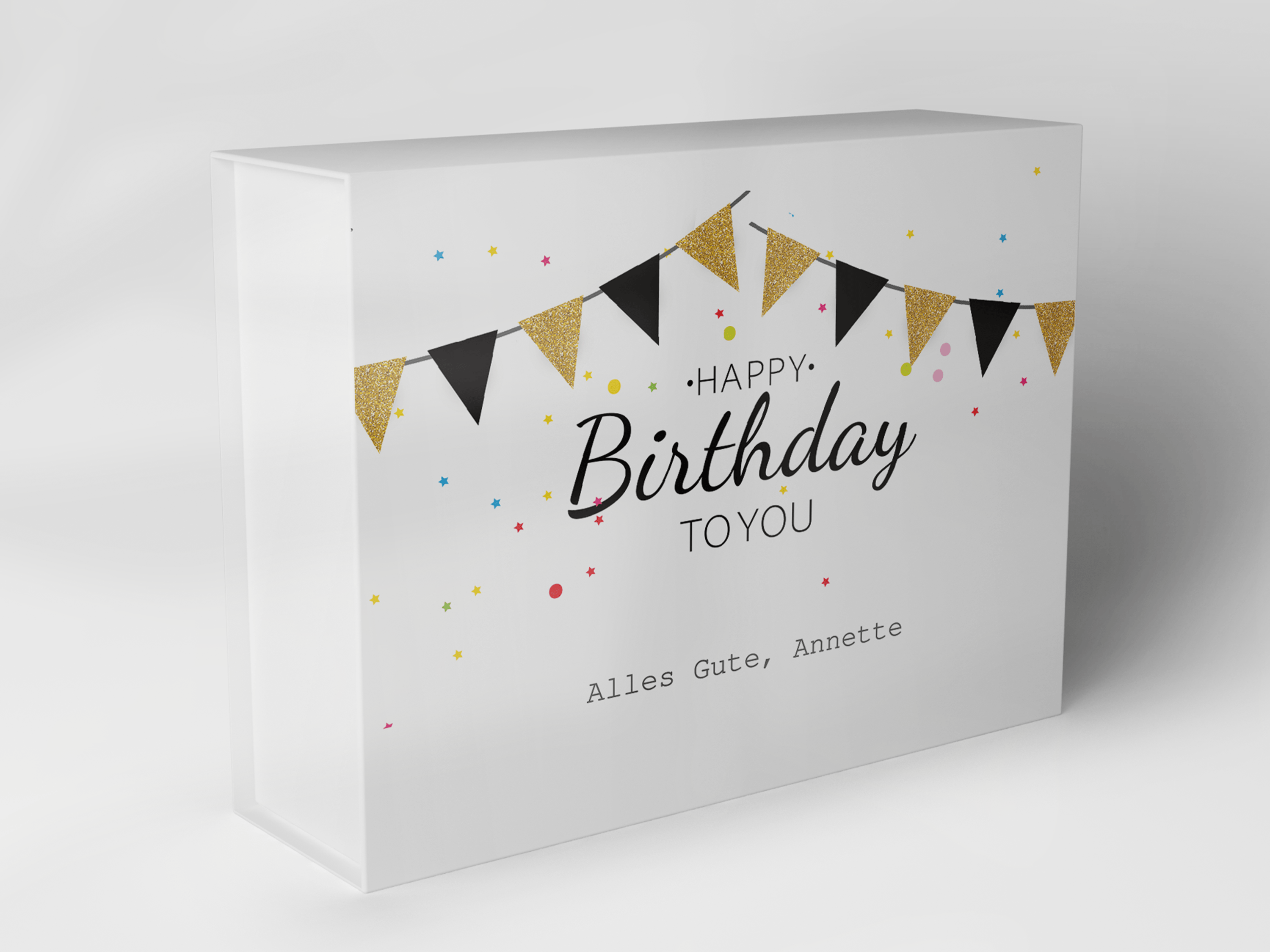 Mit Liebe Verpackt - 10 Bunte Geschenkpapierbogen Zum Geburtstag" Online Kaufen
