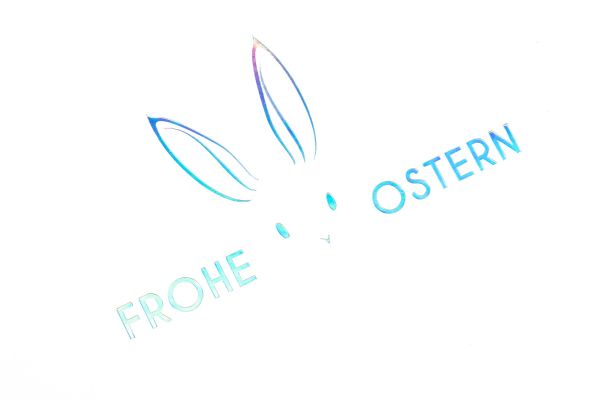 Magnetbox "Osterhasen" - weisse Box