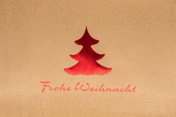 Weihnachtstasche "Bad Tölz" gold