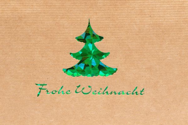 Papiertragetasche für Weihnachten "Ansbach"
