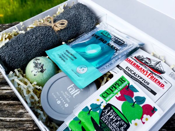 Geschenkset "Premium Geschenkbox Wellness für Männer"