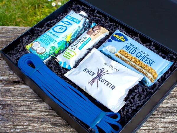 Geschenkset "Große Premium Geschenkbox Fitness"