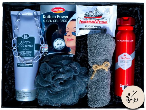 Geschenkset "Große Premium Geschenkbox Wellness für den Mann" G33180_03