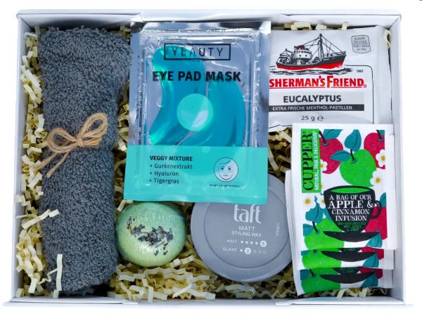 Geschenkset "Premium Geschenkbox Wellness für Männer" G33180_07