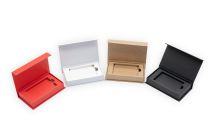Magnetbox Gutscheinverpackung inkl. Inlay in versch. Farben