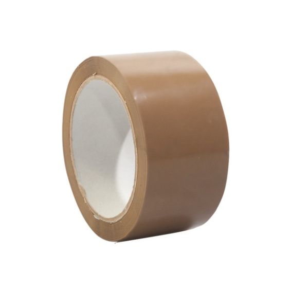 PP Klebeband Packband Verpackungsklebeband 50 mm x 66 m braun 9997B50