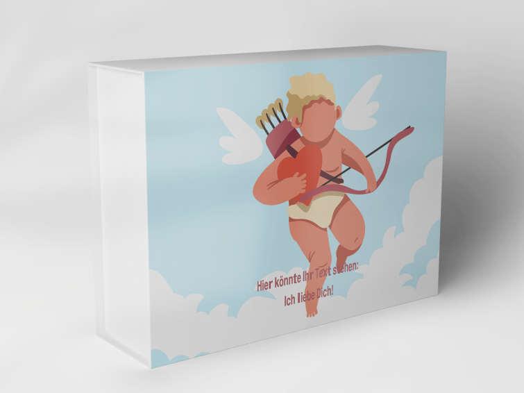 Geschenkbox "Engel mit Herzbogen" 1007_06_0006 