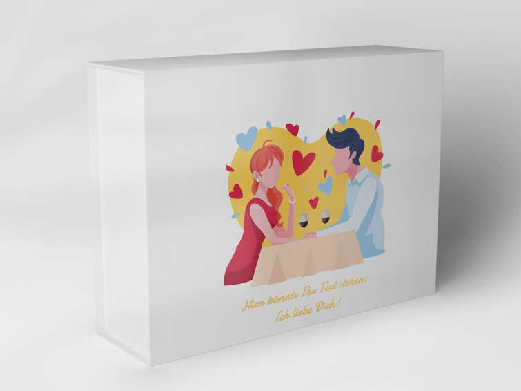 Geschenkbox "Paar mit Herzen" 1007_06_0023