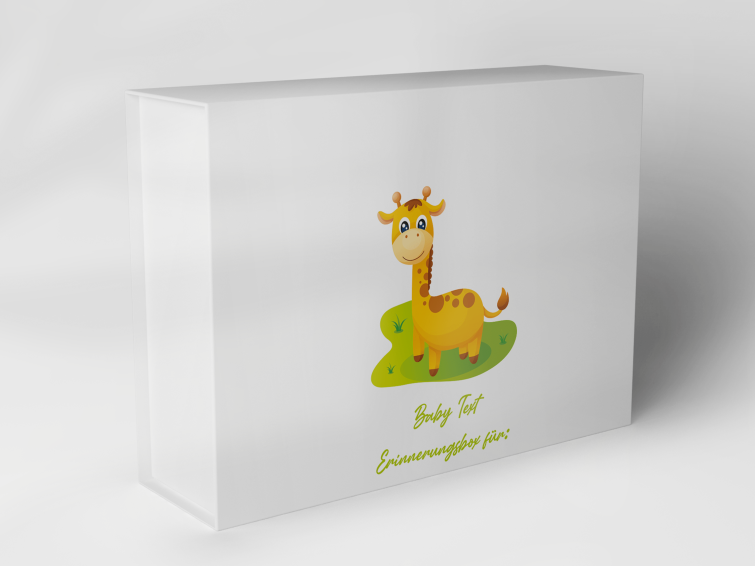 Geschenkbox "Giraffe Babytext" 1007_01_0015 