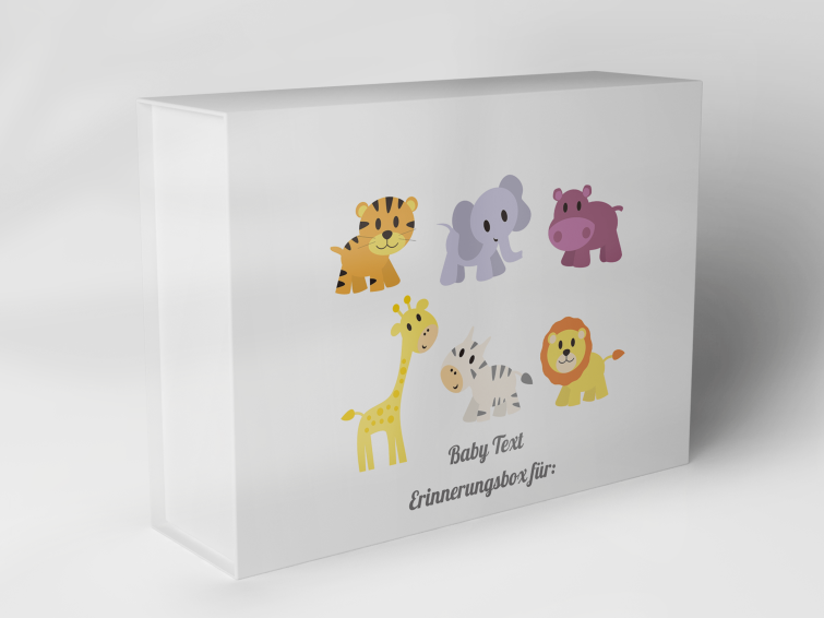 Geschenkbox "Safari Tiere" 1007_01_0018 