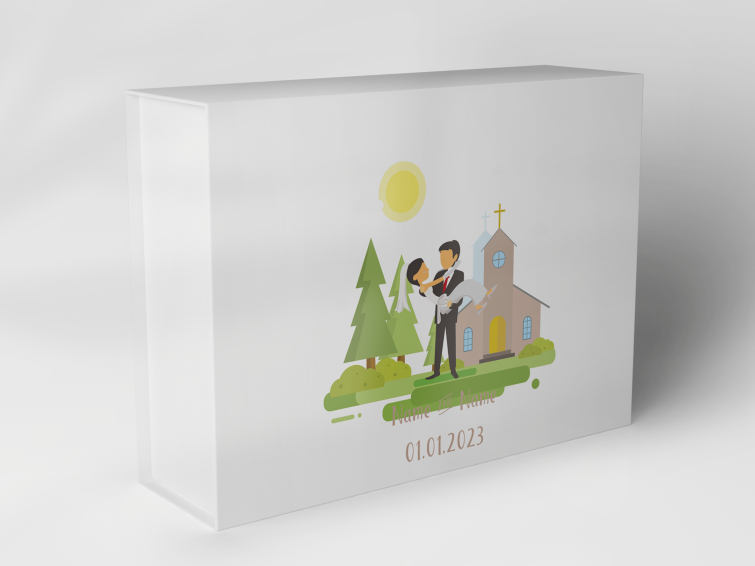 Geschenkbox "Brautpaar Kirche" 1007_05_0013 