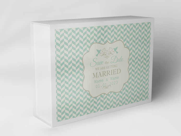 Geschenkbox "Pfeilmuster mit Herzen" 1007_05_0035 