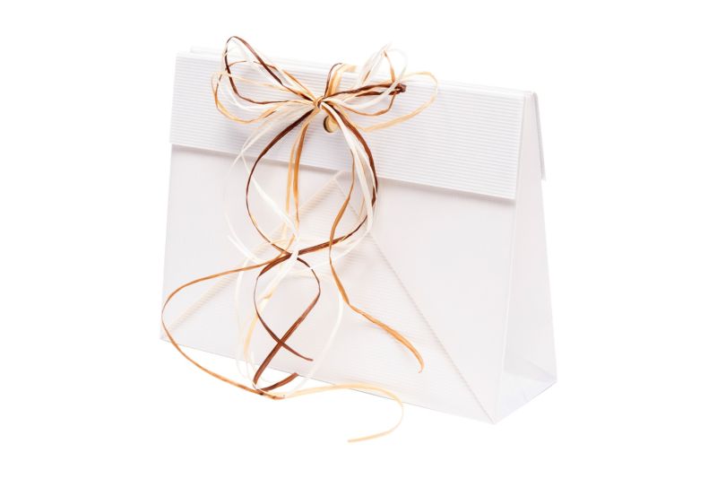 Papier-Geschenktasche "Dallas" in versch. Farben u. Größen, Naturpapier 3107G