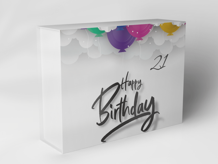 Geschenkbox "Luftballons und Happy Birthday" 1007_04_0045