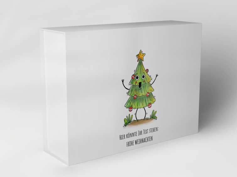 Geschenkbox "Weihnachtsbaumfigur" 1007_08_0080