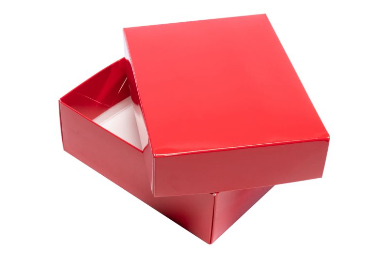 Stülpfaltschachtel "Auslaufmodell" in versch. Farben und Größen 5105CLK