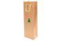 Flaschentasche Ansbach 12x8x37cm "grün" 5107WB-WB12-042 