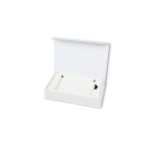 Schmuckbox mit Inlay versch. Farben 