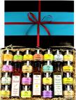 Geschenkset "Gewürzbox mit Essig und Öl in der Geschenkeschachtel"
