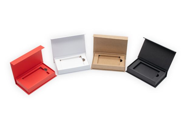 Magnetbox Gutscheinverpackung inkl. Inlay in versch. Farben