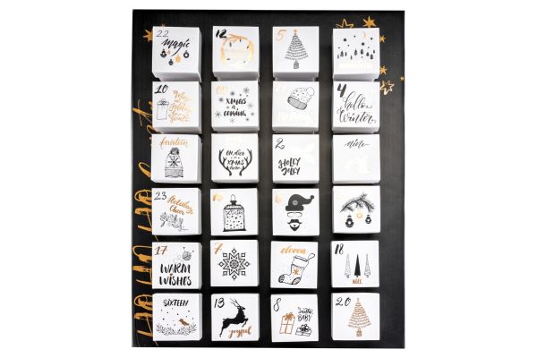 Adventskalender "Nordpol" zum selbst befüllen 48x38x6/7 cm 1007KALENDERx Adventskalender "Nordpol" zum selbst befüllen 48x38x6/7 cm 1007KALENDERx