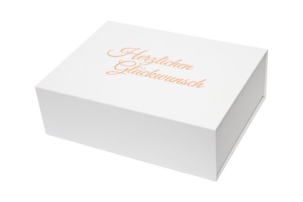 Geschenkbox "Herzlichen Glückwunsch" 1007HG Geschenkbox "Herzlichen Glückwunsch" 1007HG
