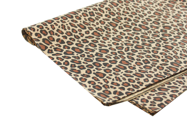 Seidenpapier "Leopard" farbiger Streudruck Leopardmotiv 50x76cm 2107M50-013 Seidenpapier "Leopard" farbiger Streudruck Leopardmotiv 50x76cm 2107M50-013