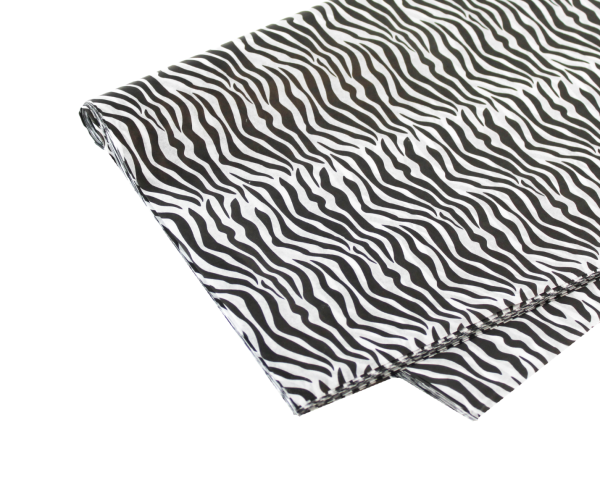 Seidenpapier "Zebra" weiß Streudruck Zebramotiv 50x76cm 2107M50-016 Seidenpapier "Zebra" weiß Streudruck Zebramotiv 50x76cm 2107M50-016