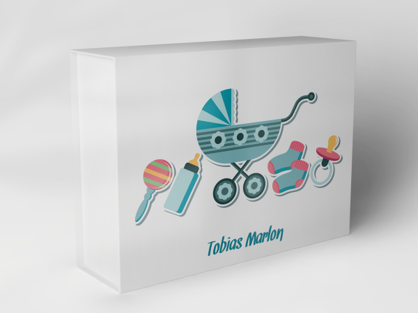 Geschenkbox "Babywagen und Zubehör" 1007_01_0002 