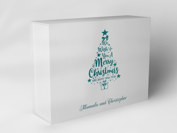 Geschenkbox "Weihnachtsbaum Sterne" 1007_08_0001 