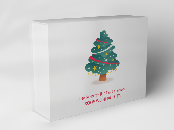 Geschenkbox "Weihnachtsbaum und Sterne" 1007_08_0011 