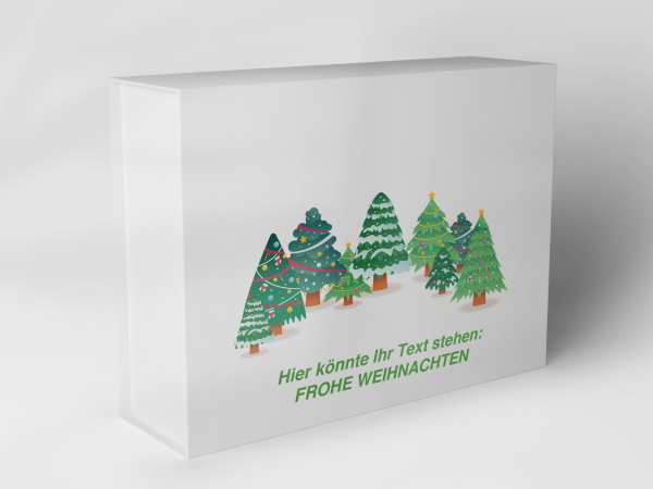 Geschenkbox "Weihnachtsbäume" 1007_08_0008 