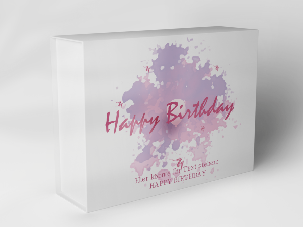 Geschenkbox "Aquarell Happy Birthday" 1007_04_0006 