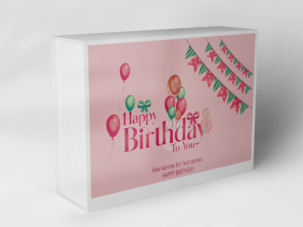 Geschenkbox "Ballons und Wimpelbanner" 1007_04_0008 