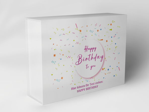 Geschenkbox "Konfetti und Happy Birthday" 1007_04_0011 