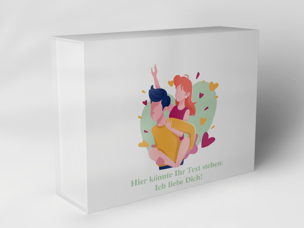 Geschenkbox "Paar mit Herzen" 1007_06_0021 