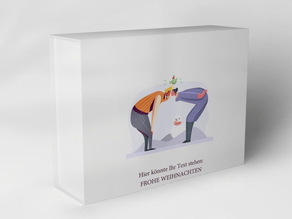 Geschenkbox "Winterpaar unter Mistelzweig" 1007_08_0023 