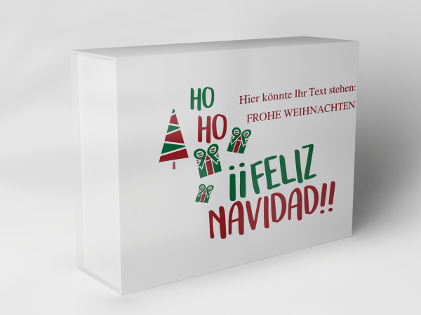 Geschenkbox "Weihnachtsbaum und Geschenke" 1007_08_0035 