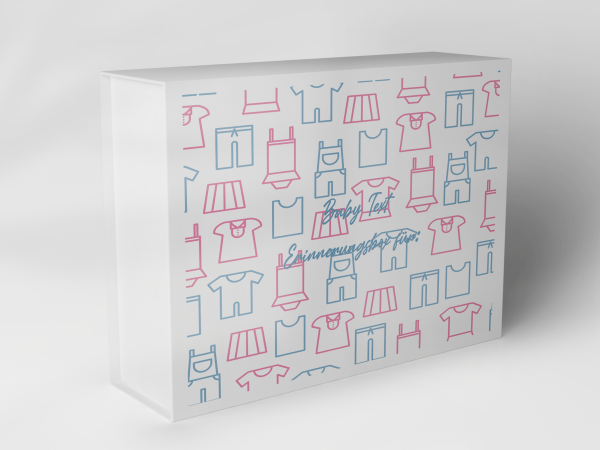 Geschenkbox "Babykleidung Muster" 1007_01_0010 