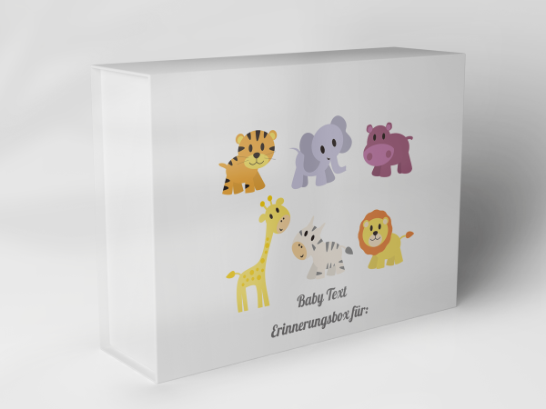 Geschenkbox "Safari Tiere" 1007_01_0018 