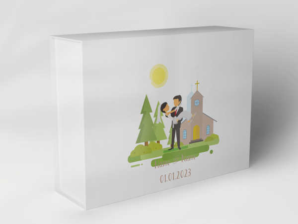 Geschenkbox "Brautpaar Kirche" 1007_05_0013 
