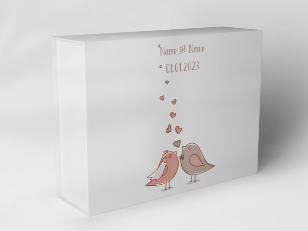 Geschenkbox "Vögel und Herzen" 1007_05_0014 